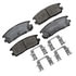 Monroe GX580 Disc Brake Pad Set Monroe Brakes ProSolution Ceramic Brake Pads