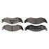 Monroe GX576 Disc Brake Pad Set Monroe Brakes ProSolution Ceramic Brake Pads