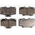 Monroe GX611 Disc Brake Pad Set Monroe Brakes ProSolution Ceramic Brake Pads