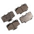 Monroe GX611 Disc Brake Pad Set Monroe Brakes ProSolution Ceramic Brake Pads