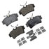 GX627 by MONROE - Monroe Brakes ProSolution Ceramic Brake Pads