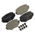 Monroe GX635 Disc Brake Pad Set Monroe Brakes ProSolution Ceramic Brake Pads