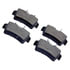 GX627A by MONROE - Monroe Brakes ProSolution Ceramic Brake Pads