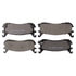 GX636 by MONROE - Monroe Brakes ProSolution Ceramic Brake Pads