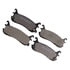 GX636 by MONROE - Monroe Brakes ProSolution Ceramic Brake Pads