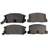 Monroe GX657 Disc Brake Pad Set Monroe Brakes ProSolution Ceramic Brake Pads