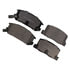 Monroe GX657 Disc Brake Pad Set Monroe Brakes ProSolution Ceramic Brake Pads