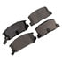 Monroe GX657 Disc Brake Pad Set Monroe Brakes ProSolution Ceramic Brake Pads
