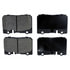 GX665 by MONROE - Monroe Brakes ProSolution Ceramic Brake Pads