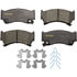 GX668 by MONROE - Monroe Brakes ProSolution Ceramic Brake Pads