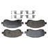 GX722 by MONROE - Monroe Brakes ProSolution Ceramic Brake Pads