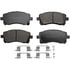 Monroe GX721 Disc Brake Pad Set Monroe Brakes ProSolution Ceramic Brake Pads