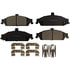 Monroe GX727 Disc Brake Pad Set Monroe Brakes ProSolution Ceramic Brake Pads