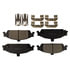Monroe GX727 Disc Brake Pad Set Monroe Brakes ProSolution Ceramic Brake Pads