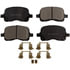 GX741 by MONROE - Monroe Brakes ProSolution Ceramic Brake Pads
