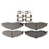 GX749 by MONROE - Monroe Brakes ProSolution Ceramic Brake Pads