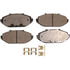 GX748 by MONROE - Monroe Brakes ProSolution Ceramic Brake Pads