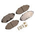 GX748 by MONROE - Monroe Brakes ProSolution Ceramic Brake Pads