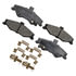 Monroe GX750 Disc Brake Pad Set Monroe Brakes ProSolution Ceramic Brake Pads