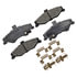 Monroe GX750 Disc Brake Pad Set Monroe Brakes ProSolution Ceramic Brake Pads