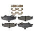 Monroe GX750 Disc Brake Pad Set Monroe Brakes ProSolution Ceramic Brake Pads