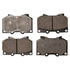 GX812 by MONROE - ProSolution Ceramic Brake Pads