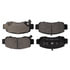 Monroe GX832 Disc Brake Pad Set Monroe Brakes ProSolution Ceramic Brake Pads