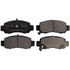 Monroe GX832 Disc Brake Pad Set Monroe Brakes ProSolution Ceramic Brake Pads
