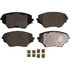 Monroe GX862 Disc Brake Pad Set Monroe Brakes ProSolution Ceramic Brake Pads