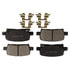 Monroe GX865 Disc Brake Pad Set Monroe Brakes ProSolution Ceramic Brake Pads