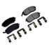 GX929 by MONROE - Monroe Brakes ProSolution Ceramic Brake Pads