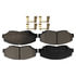 Monroe GX943 Disc Brake Pad Set Monroe Brakes ProSolution Ceramic Brake Pads