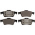 GX973 by MONROE - Monroe Brakes ProSolution Ceramic Brake Pads