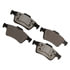 GX973 by MONROE - Monroe Brakes ProSolution Ceramic Brake Pads