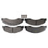 Monroe HDX1328 Disc Brake Pad Set Monroe Brakes Severe Solution Brake Pads