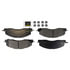 Monroe HDX1399 Disc Brake Pad Set Monroe Brakes Severe Solution Brake Pads