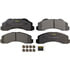 Monroe HDX1414 Disc Brake Pad Set Monroe Brakes Severe Solution Brake Pads