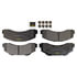 Monroe HDX1414 Disc Brake Pad Set Monroe Brakes Severe Solution Brake Pads