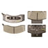 HDX459 by MONROE - Severe Solution Brake Pads
