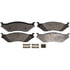 Monroe HDX777 Disc Brake Pad Set Monroe Brakes Severe Solution Brake Pads