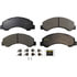Monroe HDX826 Disc Brake Pad Set Monroe Brakes Severe Solution Brake Pads