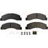 HDX824 by MONROE - Monroe Brakes Severe Solution Brake Pads