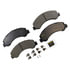 Monroe HDX826 Disc Brake Pad Set Monroe Brakes Severe Solution Brake Pads