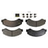 Monroe HDX826 Disc Brake Pad Set Monroe Brakes Severe Solution Brake Pads