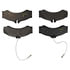 HDX949W by MONROE - Severe Solution Brake Pads