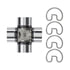 437 by MOOG - MOOG 437 Non-Greaseable Premium Universal Joint