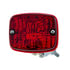 003030151 by HELLA - Model 100 Red Rear Fog Lamp