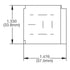 003526002 by HELLA - Plug Relay Mini 5/9 Terminal Bracket (900pcs)