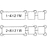 003787071 by HELLA - Flasher Unit, 4 pin, 24 V