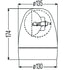 007337021 by HELLA - KL Rotafix Amber Rotating Beacon Magnetic